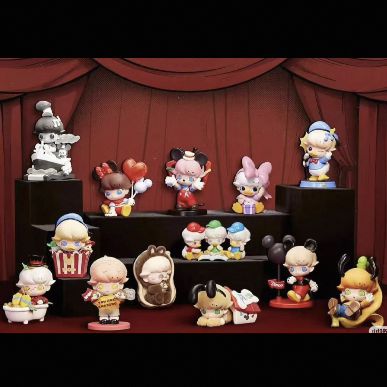 POP MART 泡泡瑪特 POPMART DIMOO WORLD x 迪士尼系列 手辦 公仔 盲盒