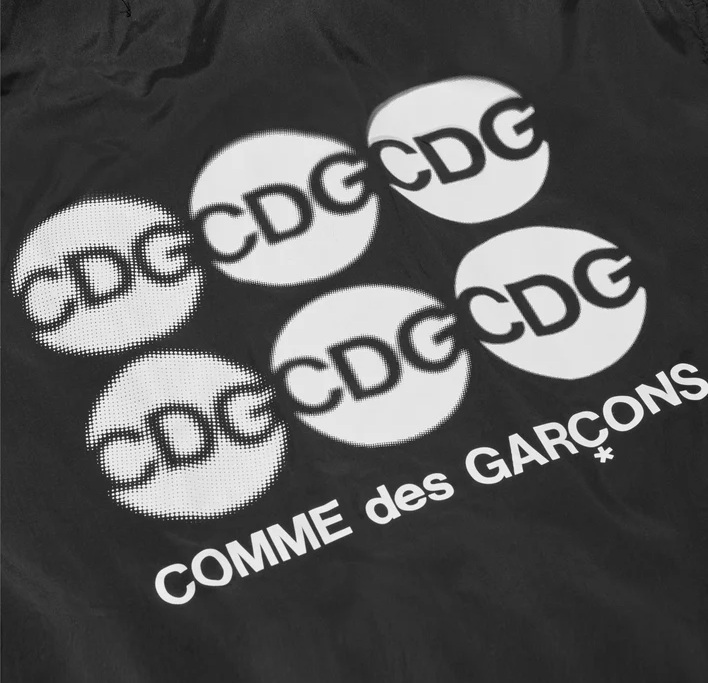 COMME DES GARGONS DOT COACH JACKET (MEN) - BLACK PRE ORDER ITEM (預訂中)