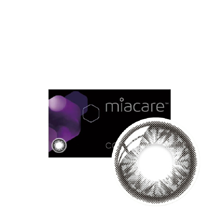 美若康綻美彩色月拋炫曜灰(1片）