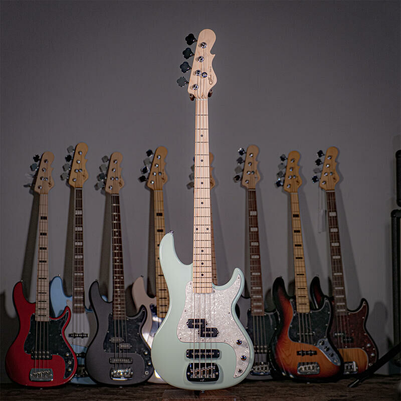 G&L Tribute Series SB2 Surf Green 電貝斯