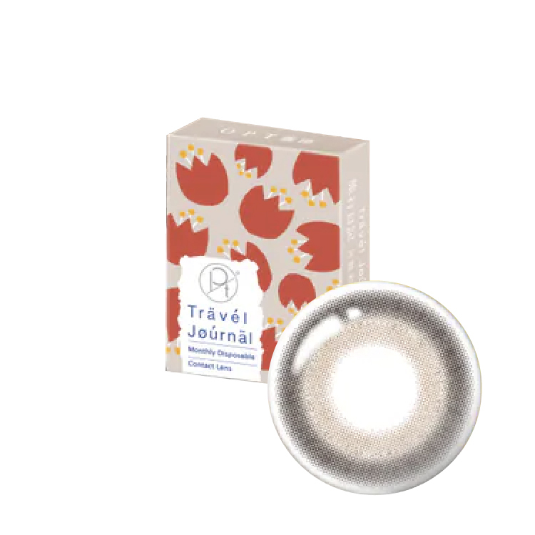 OPT旅行日記彩色月拋米爾棕(1片)