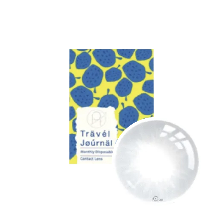 OPT旅行日記彩色月拋爾本藍(1片）