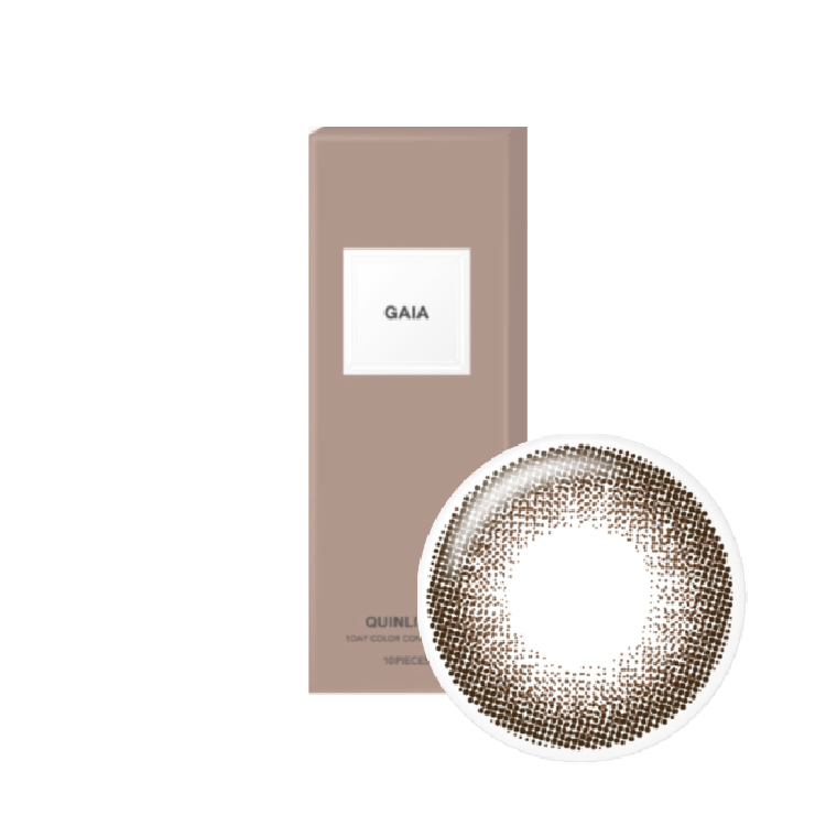 慕｜微美瞳彩色日拋大地棕(10片）