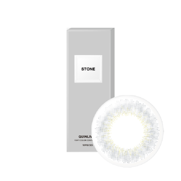慕｜微美瞳彩色日拋岩石灰(10片）