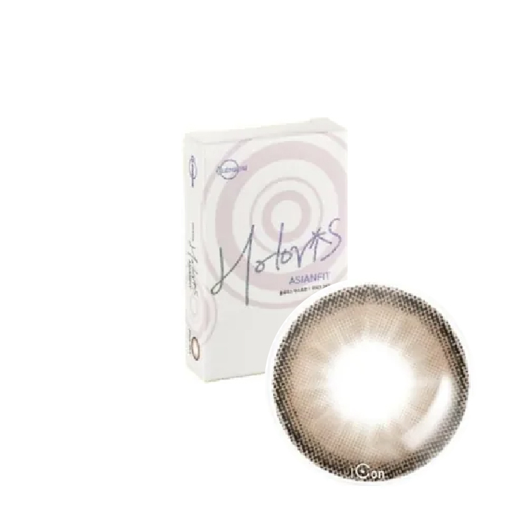 瞳彩彩色月抛(2片)holoris asianfit mousse choco