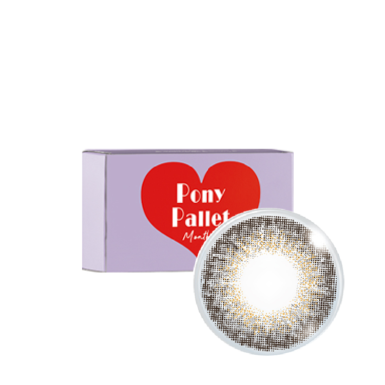 魔彩盤彩色月拋舞墨灰(2片）