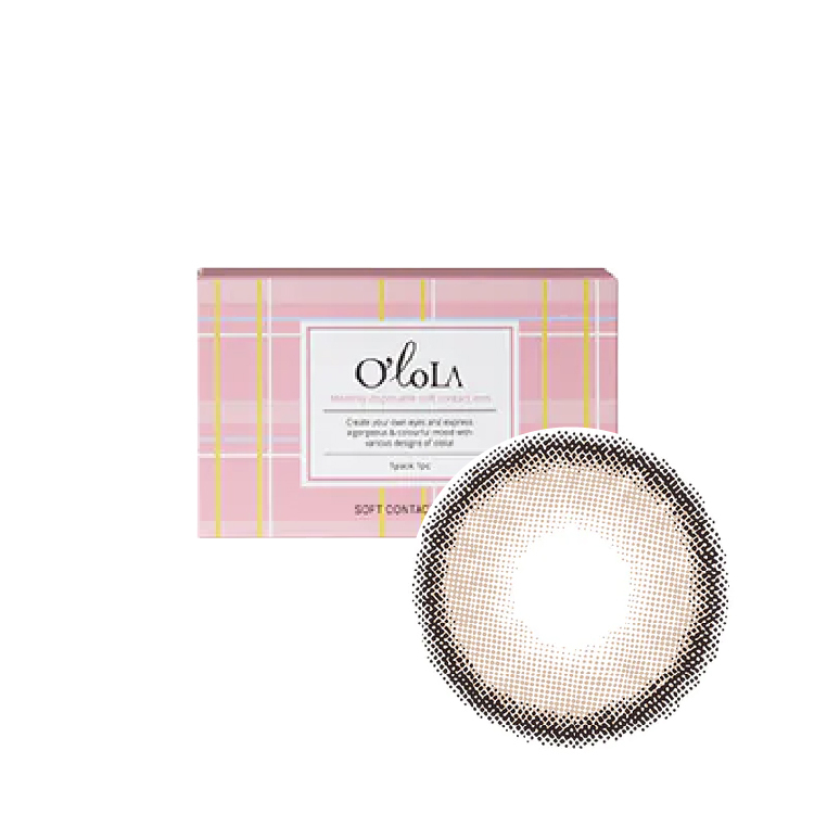 Olola 彩色月拋黛黛太妃(1片）