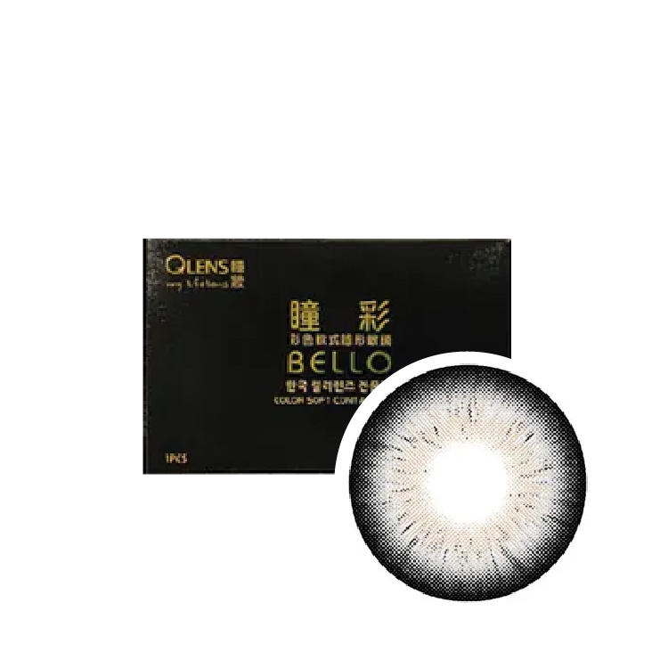 瞳妝彩色月抛(1片) 111 Milk Roll 灰