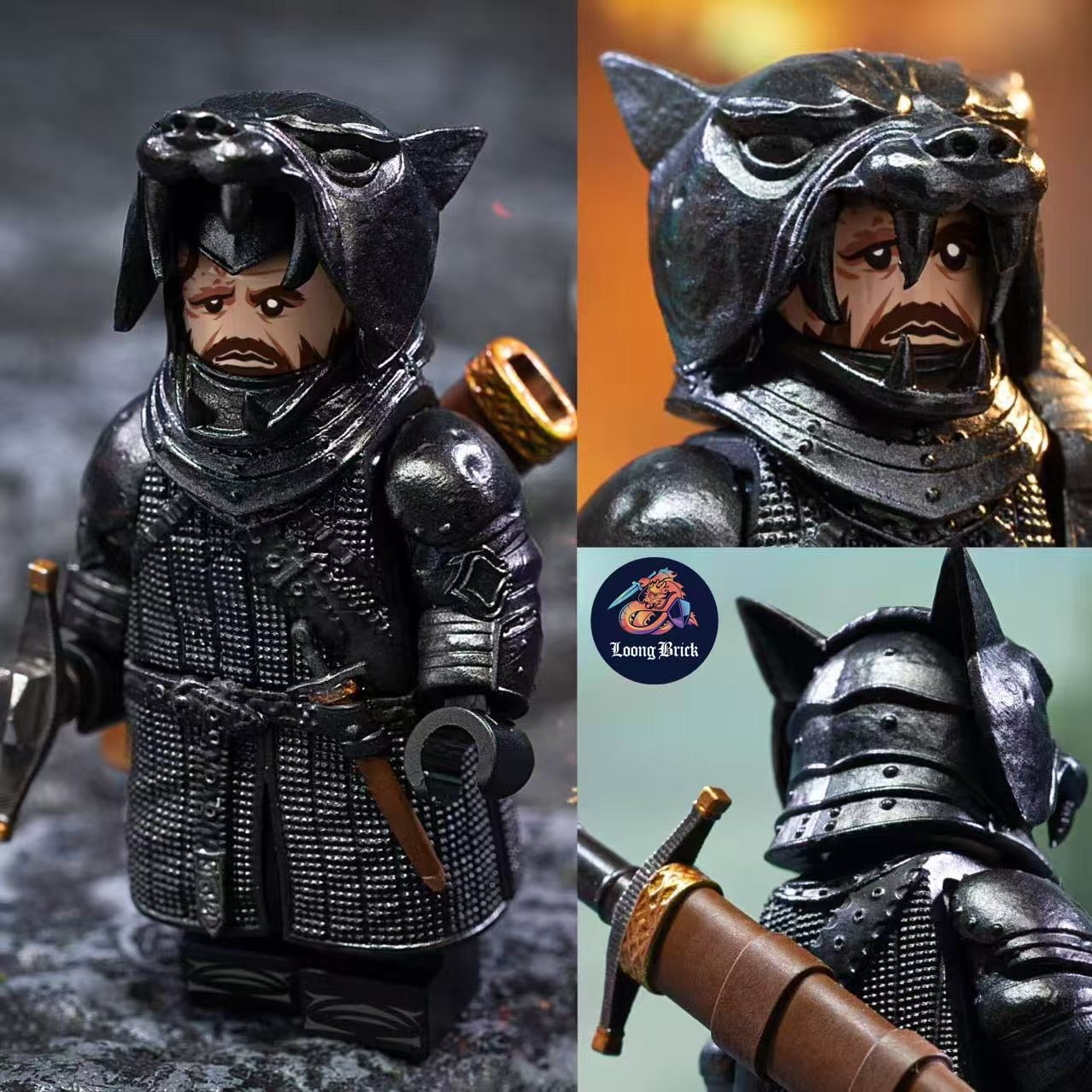 【Loong Brick】桑鐸·克里岡（獵狗）