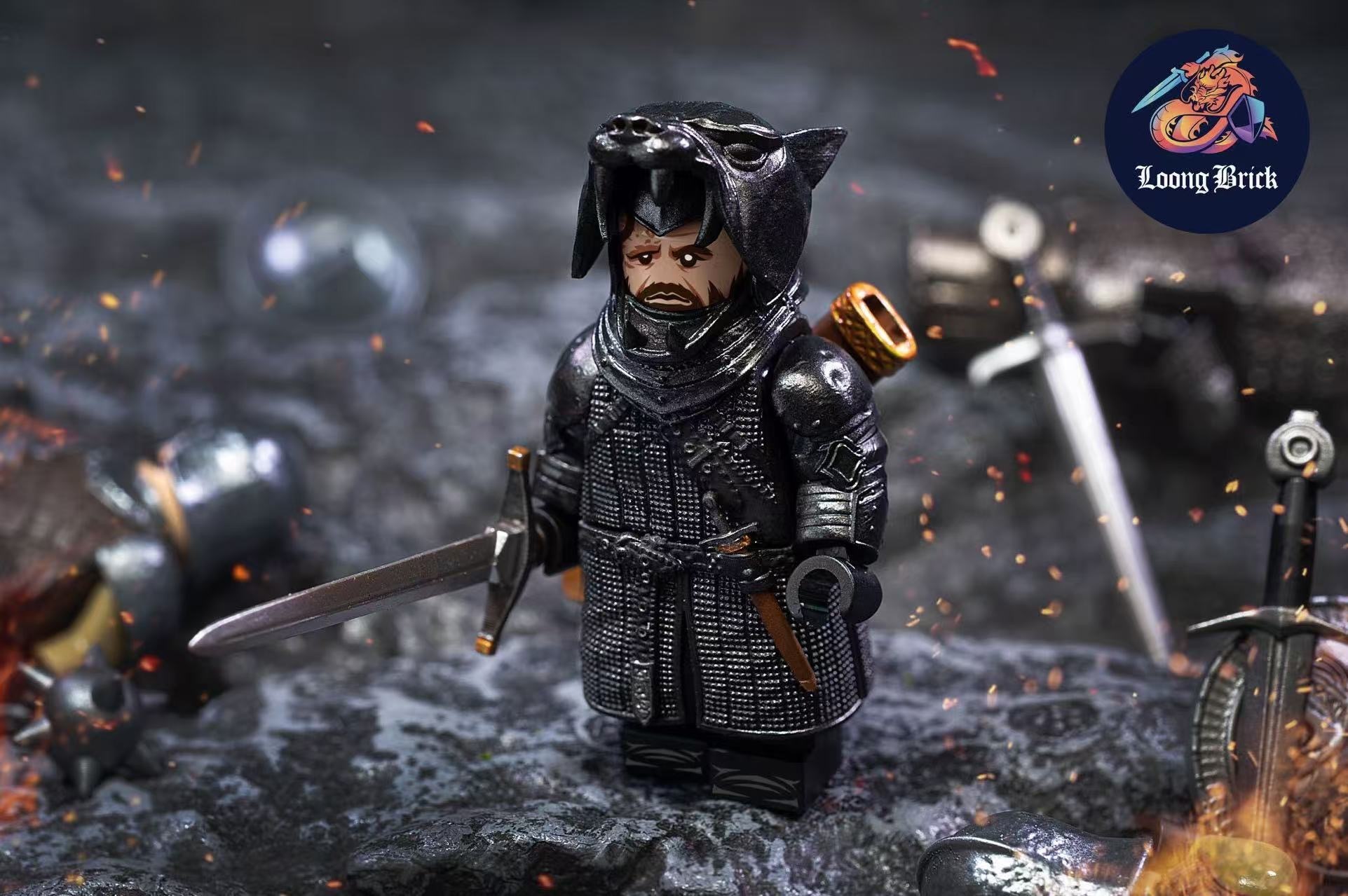 【Loong Brick】桑鐸·克里岡（獵狗）