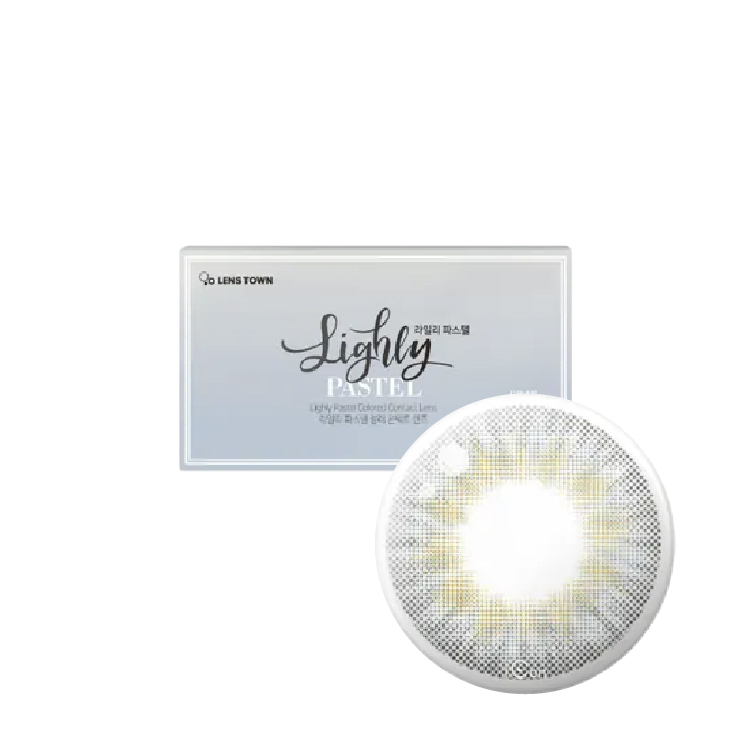 lenstown 彩色月拋佩西朵湮灰 (1片）