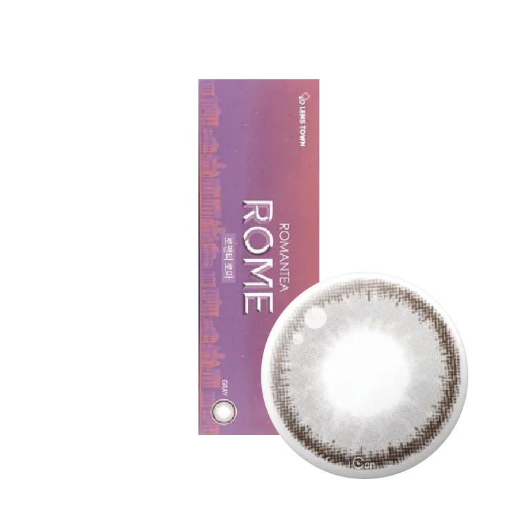 lenstown梨芝瞳彩色日拋浪漫羅馬灰 (10片）