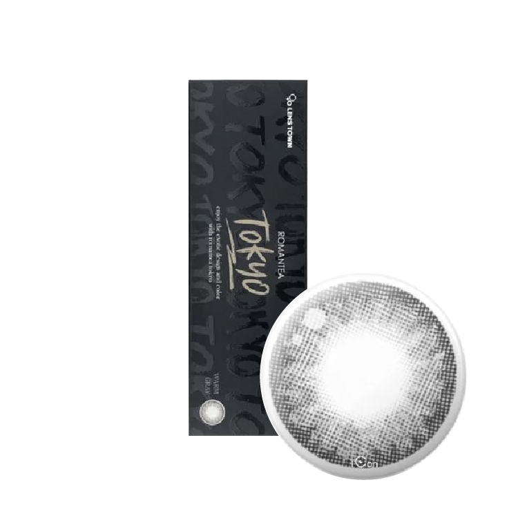 lenstown梨芝瞳彩色日拋浪漫東京暖灰 (10片）