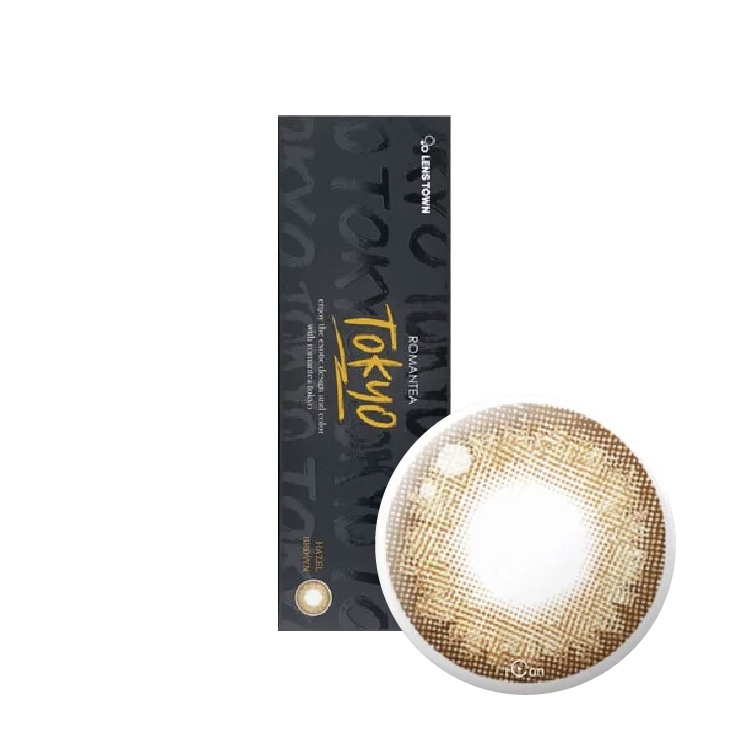 lenstown梨芝瞳彩色日拋浪漫東京榛果 (10片）