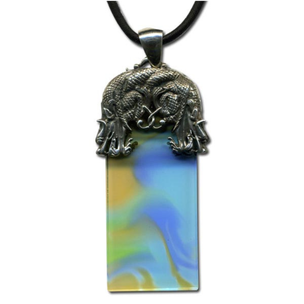 擁護銀飾項鍊 溫暖守護深情相隨開運納福