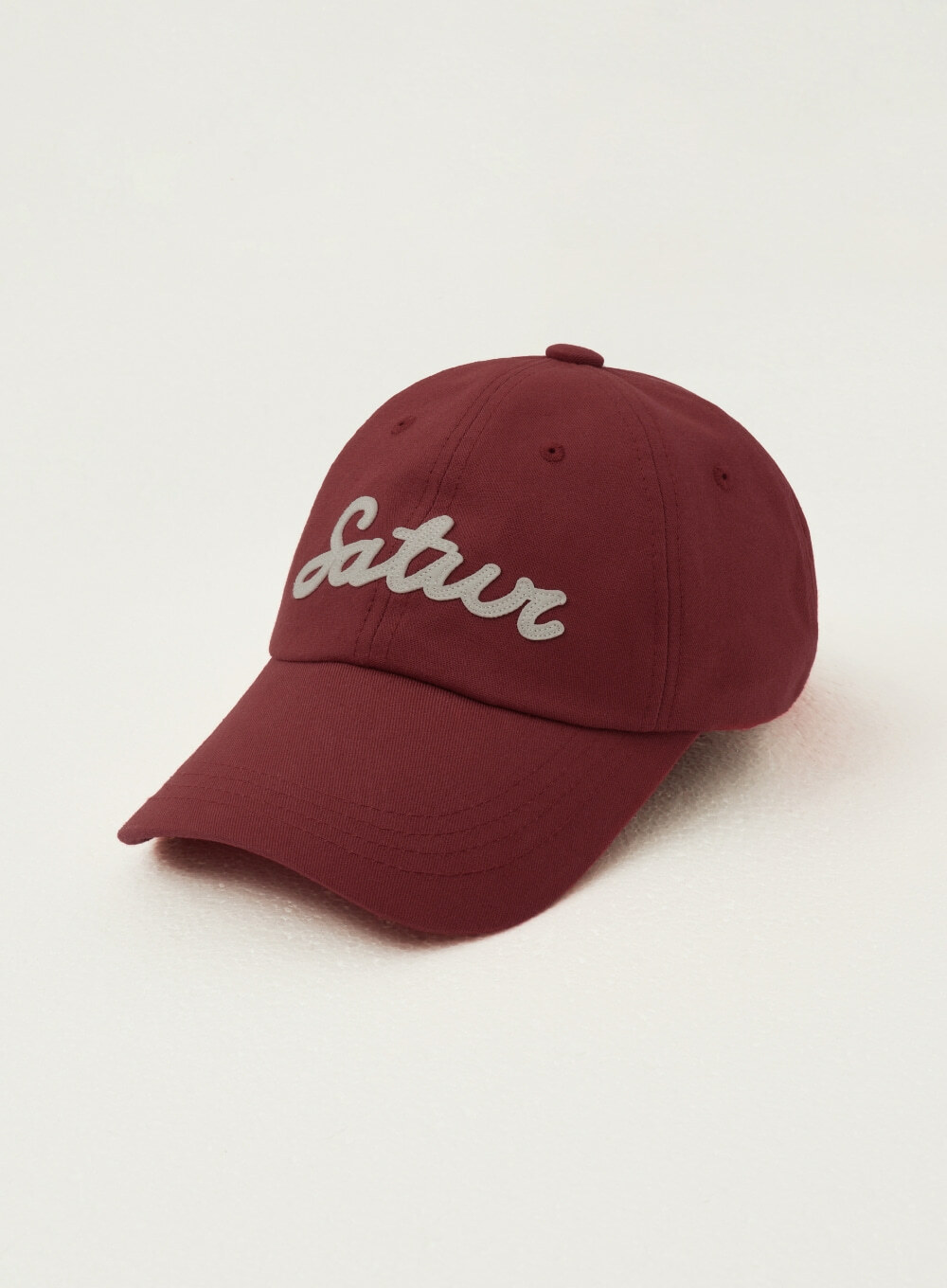 【SATUR】 Vintage Casual Applique Ball Cap /追跡付 ☆送料・関税込☆SATUR☆Vintage Casual Applique Ball Cap