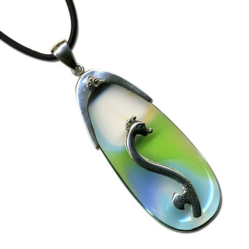 龍行天下銀飾項鍊 氣勢非凡龍騰四海開運納福