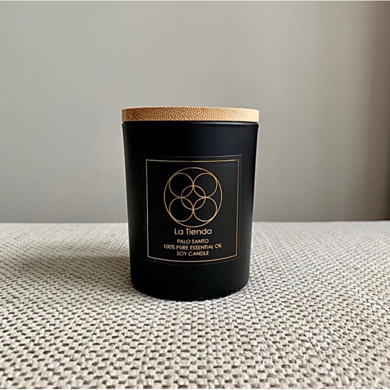 香港 La Tienda 印加聖木手工蠟燭 Palo Santo Candle 手工蠟燭 精油 香氛蠟燭