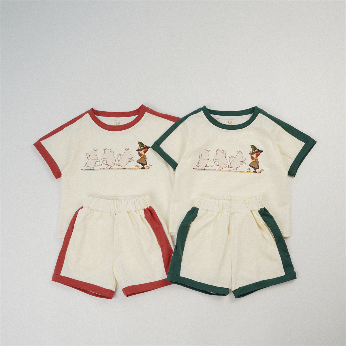 拼色散步嚕嚕米運動套裝