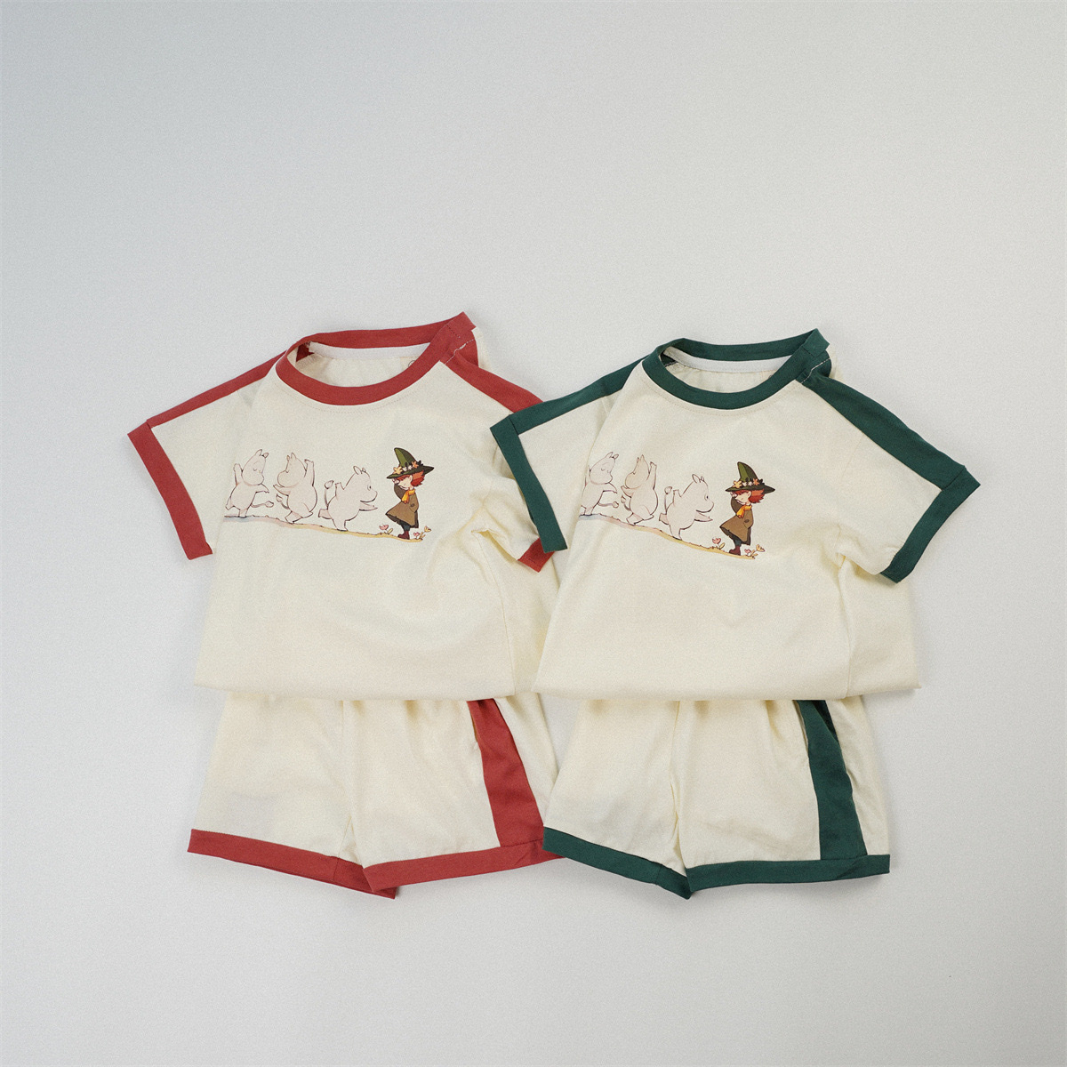 拼色散步嚕嚕米運動套裝