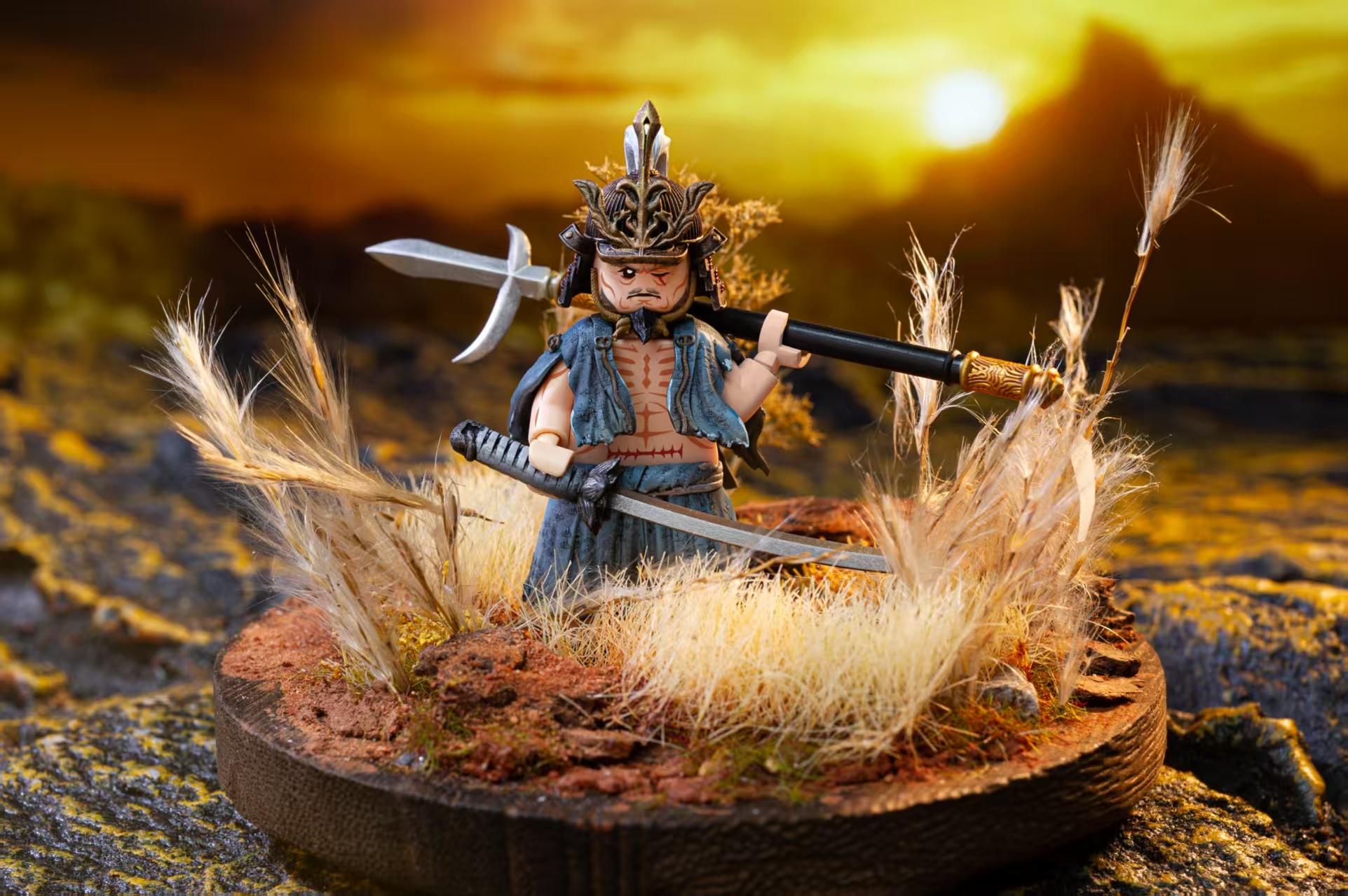 [Cosmos][Preorder] Sekiro (minifigs+Platform) [UVprinted]