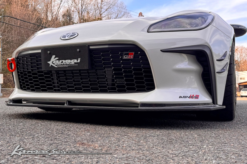 KANSAI SERVICE FRONT LIP TOYOTA GR86