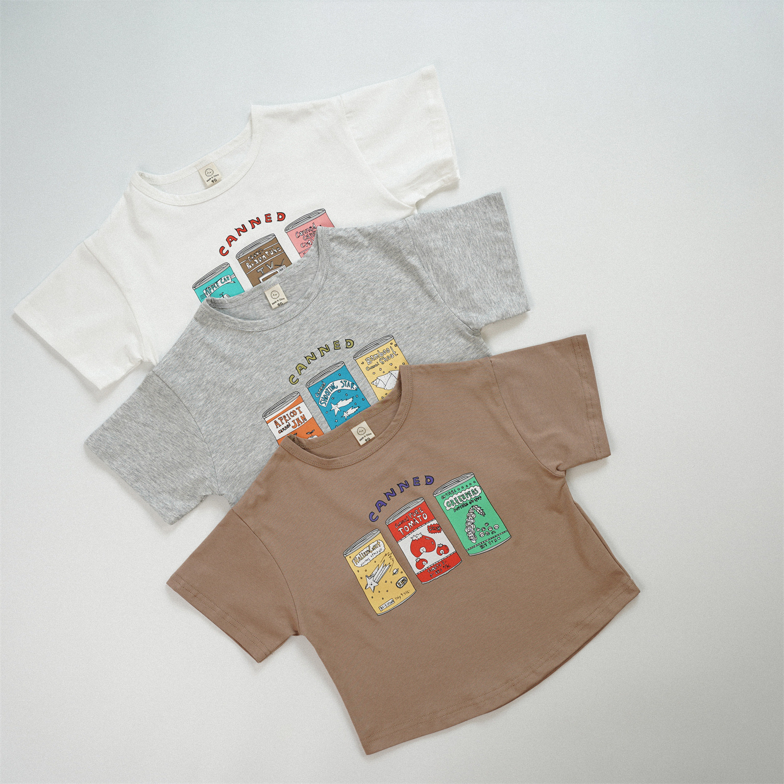 夏季罐頭純棉上衣