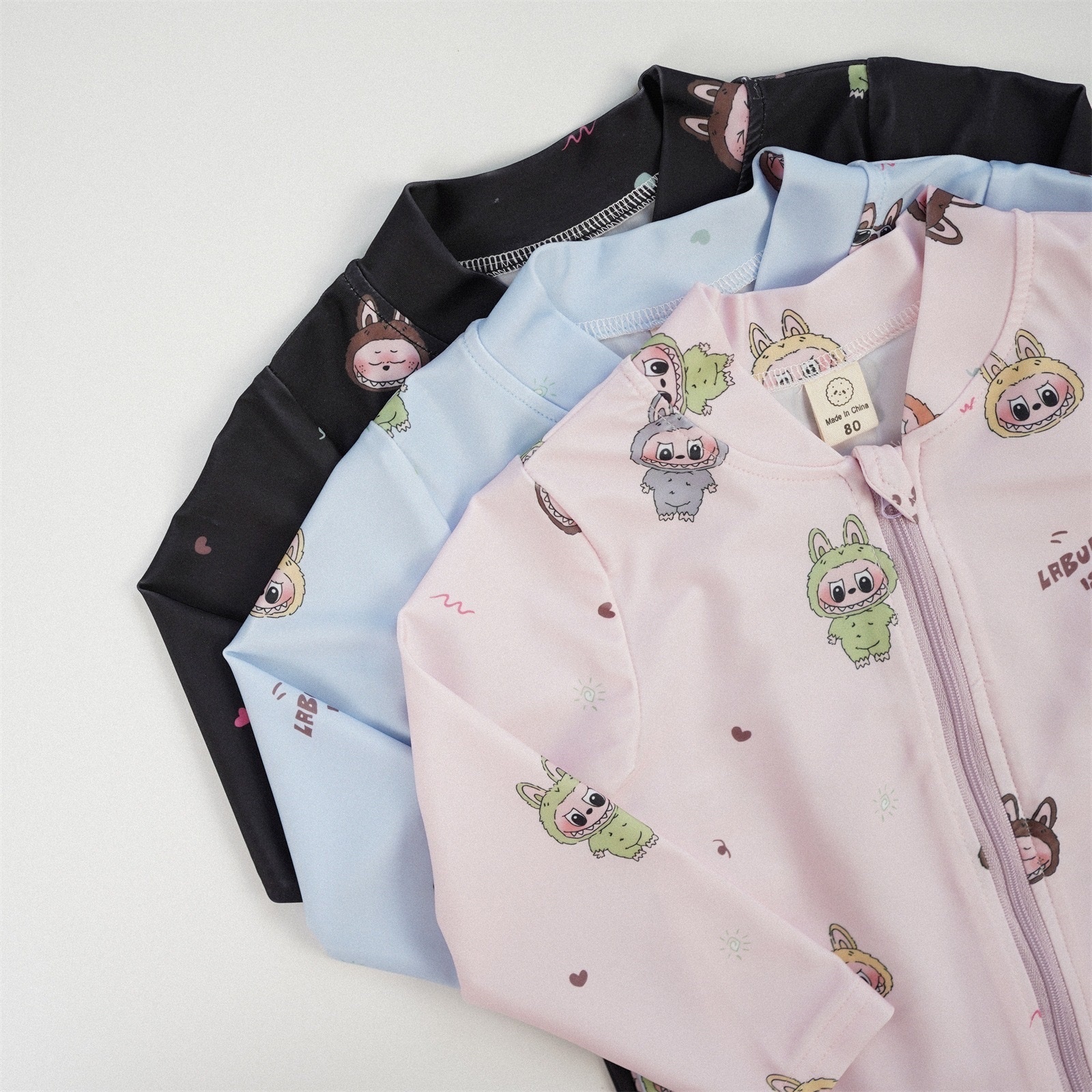 拉噗噗連身速乾泳衣