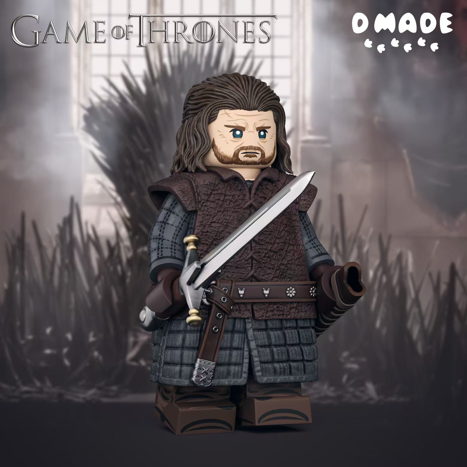 [D Made][Preorder] Game of Thrones - Eddard Stark (Full Set) [UVprinted]