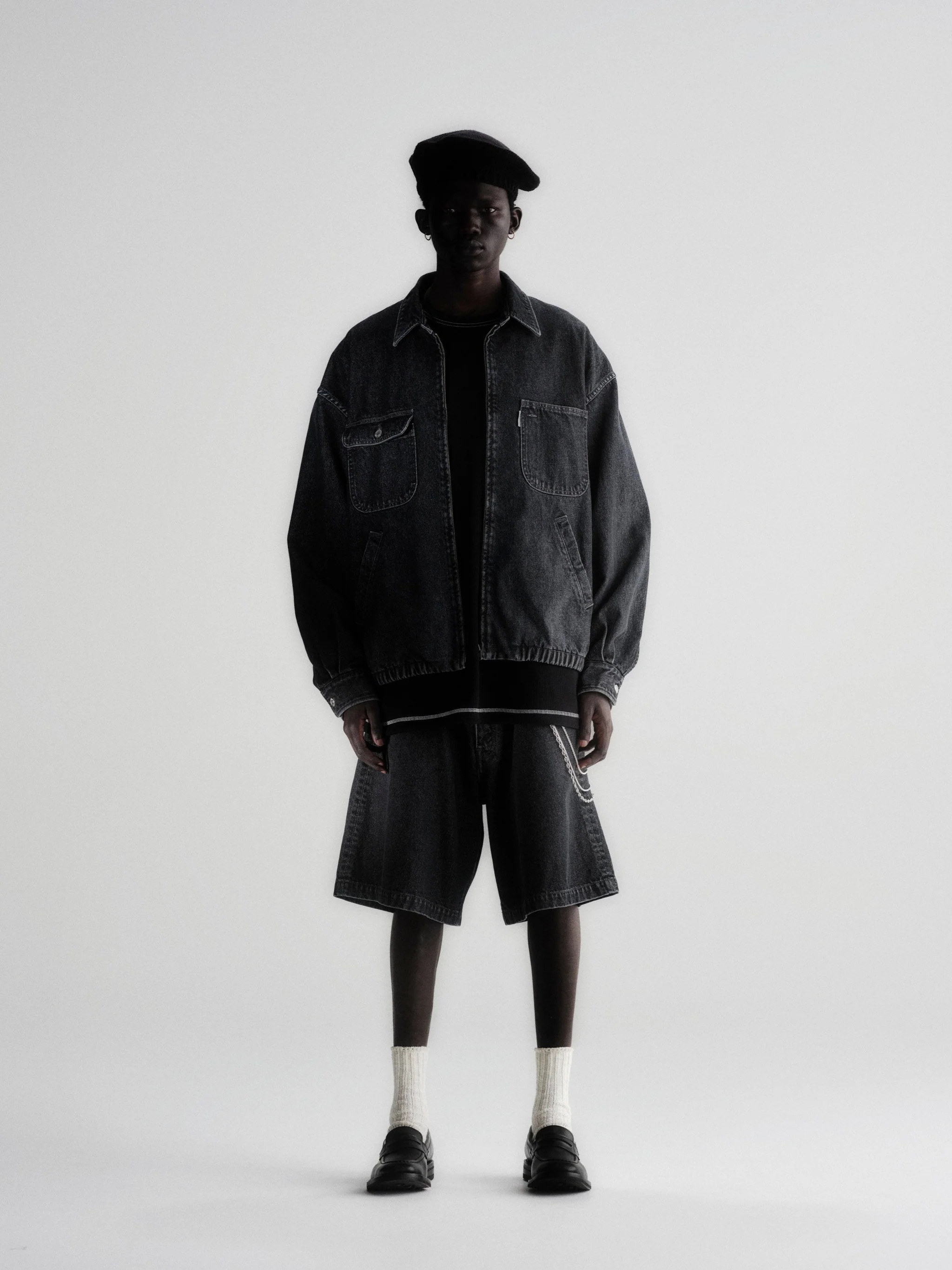 COOTIE PRODUCTIONS 25S/S 5 POCKET DENIM BAGGY SHORTS