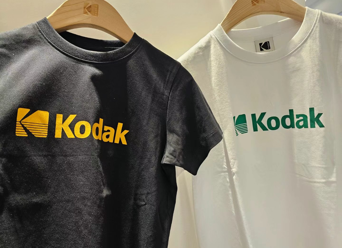 【現貨】Kodak 柯達 女款 大logo 短tee 短版 K5222ERS26