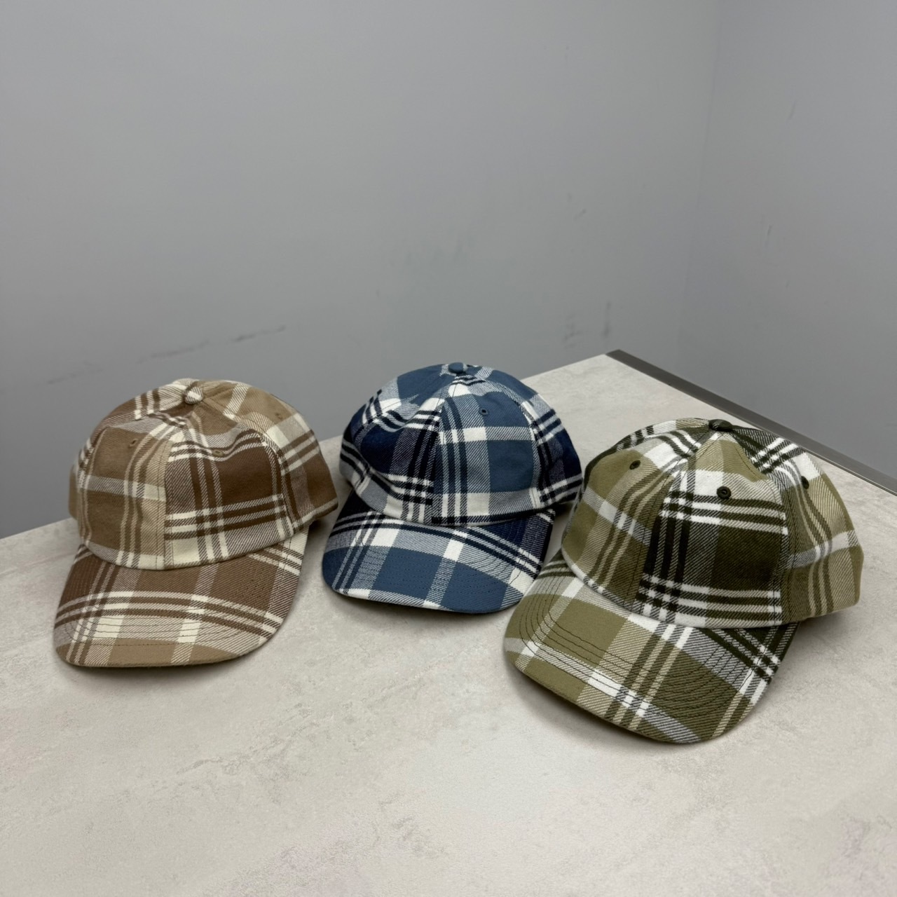 JJJJound Weekend Cap PLD 格紋 老帽