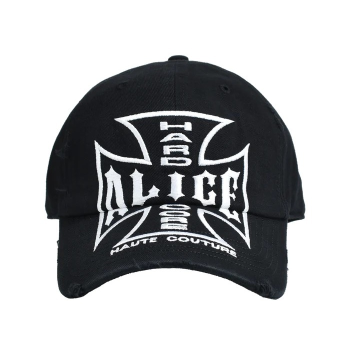 ALICE HOLLYWOOD CHOPPER CAP / BLK WHT 黑白 圖案 日本限定款