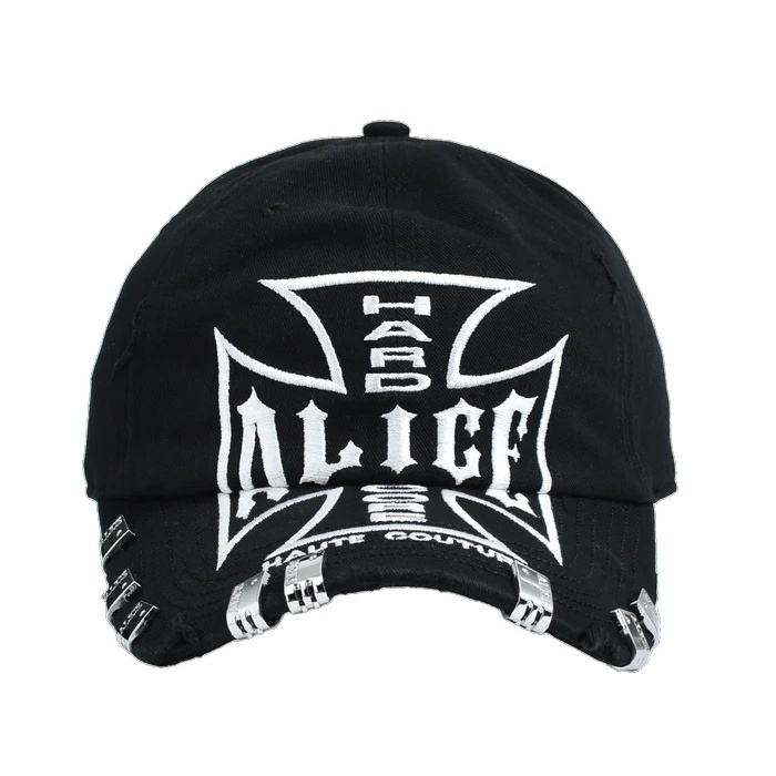 ALICE HOLLYWOOD CHOPPER CAP / BLK WHT 黑白 圖案 日本限定款