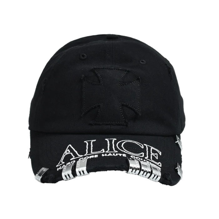 ALICE HOLLYWOOD ATELIER 2.0 CAP / BLK WHT 黑白 字體 日本限定款