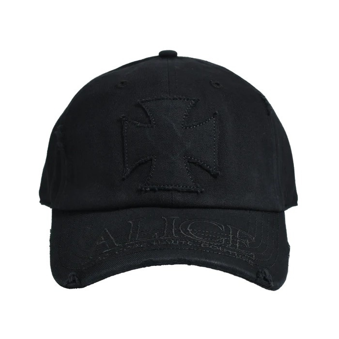 ALICE HOLLYWOOD ATELIER 2.0 CAP / BLK BLK 全黑 字體 日本限定款