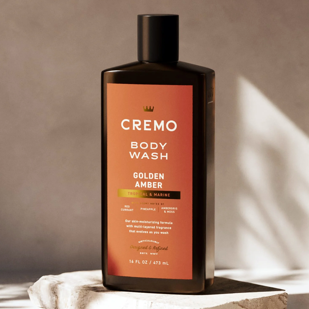 美國 Cremo - 香水沐浴露（黃金琥珀）