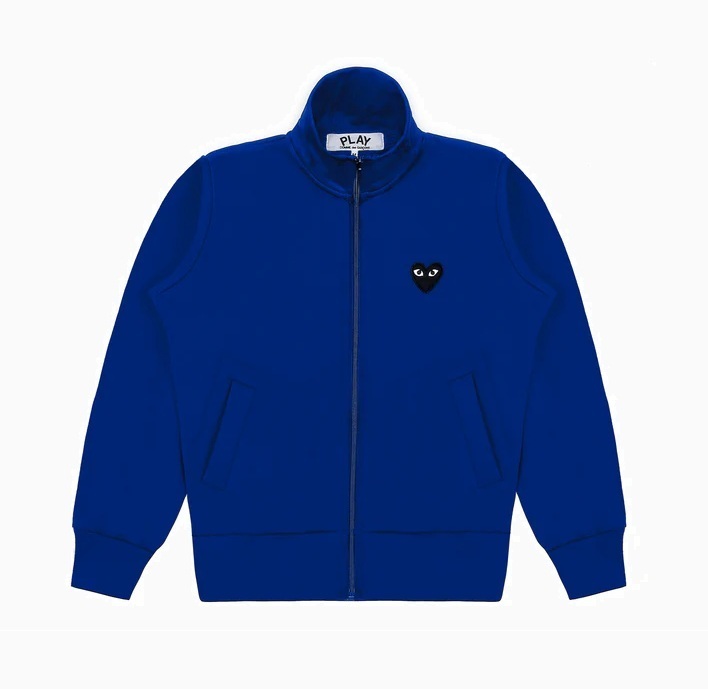 COMME DES GARGONS PLAY SWEATSHIRT WITH BLACK BIG HEART (MEN) - NAVY PRE ORDER ITEM (預訂中)