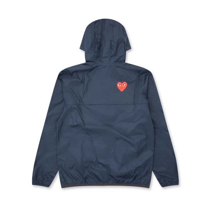 COMME DES GARGONS PLAY K-WAY ZIP JACKET (UNISEX) - PRE ORDER ITEM (預訂中)