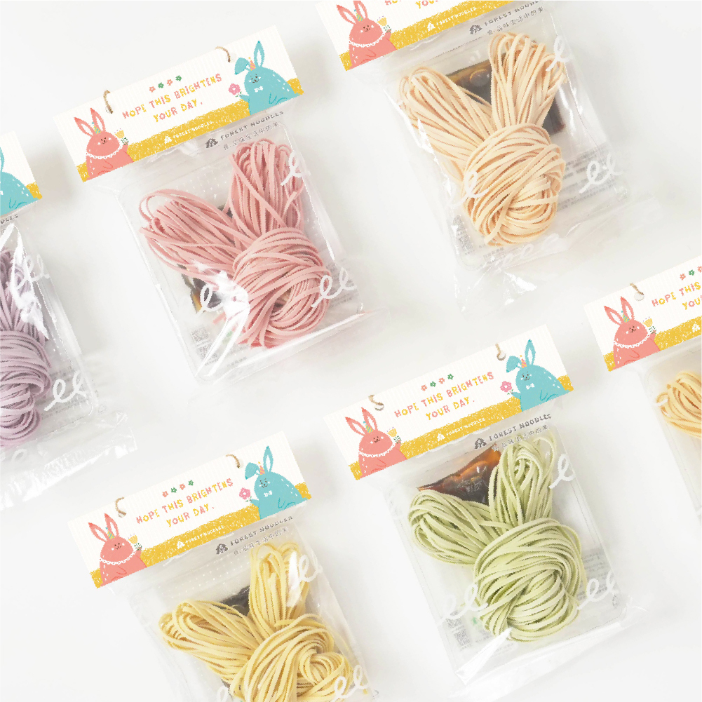 港澳免運｜【歡樂派對-Gift兔U】｜兔拌麵1包入｜可客製化｜活動禮.生日禮.週歲禮.散水禮｜派對小禮物｜6種口味選擇