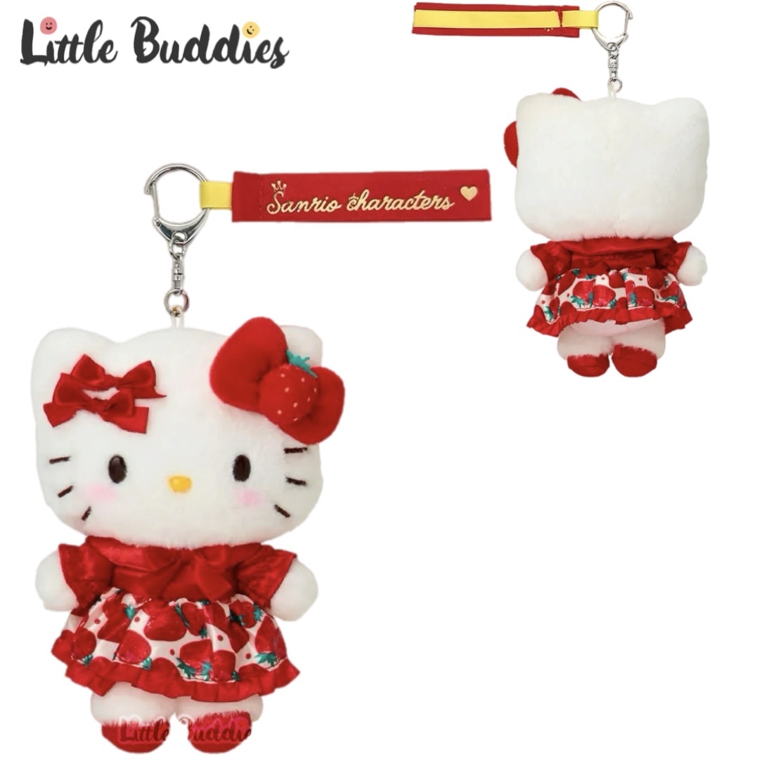 日本 Sanrio 草莓雜誌50周年系列 - 公仔匙扣