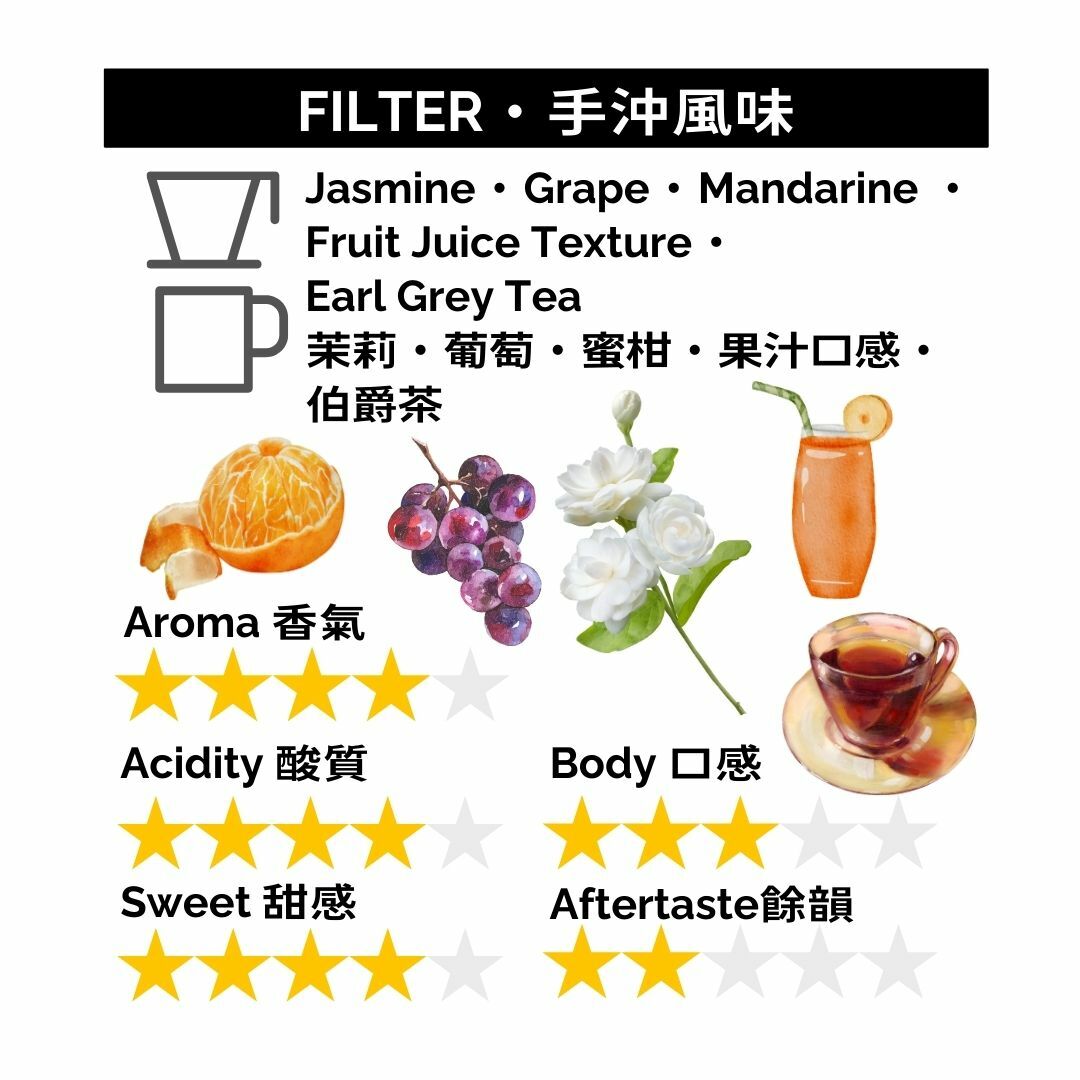 GBP045 埃塞俄比亞 古吉烏拉嘎 G1 水洗