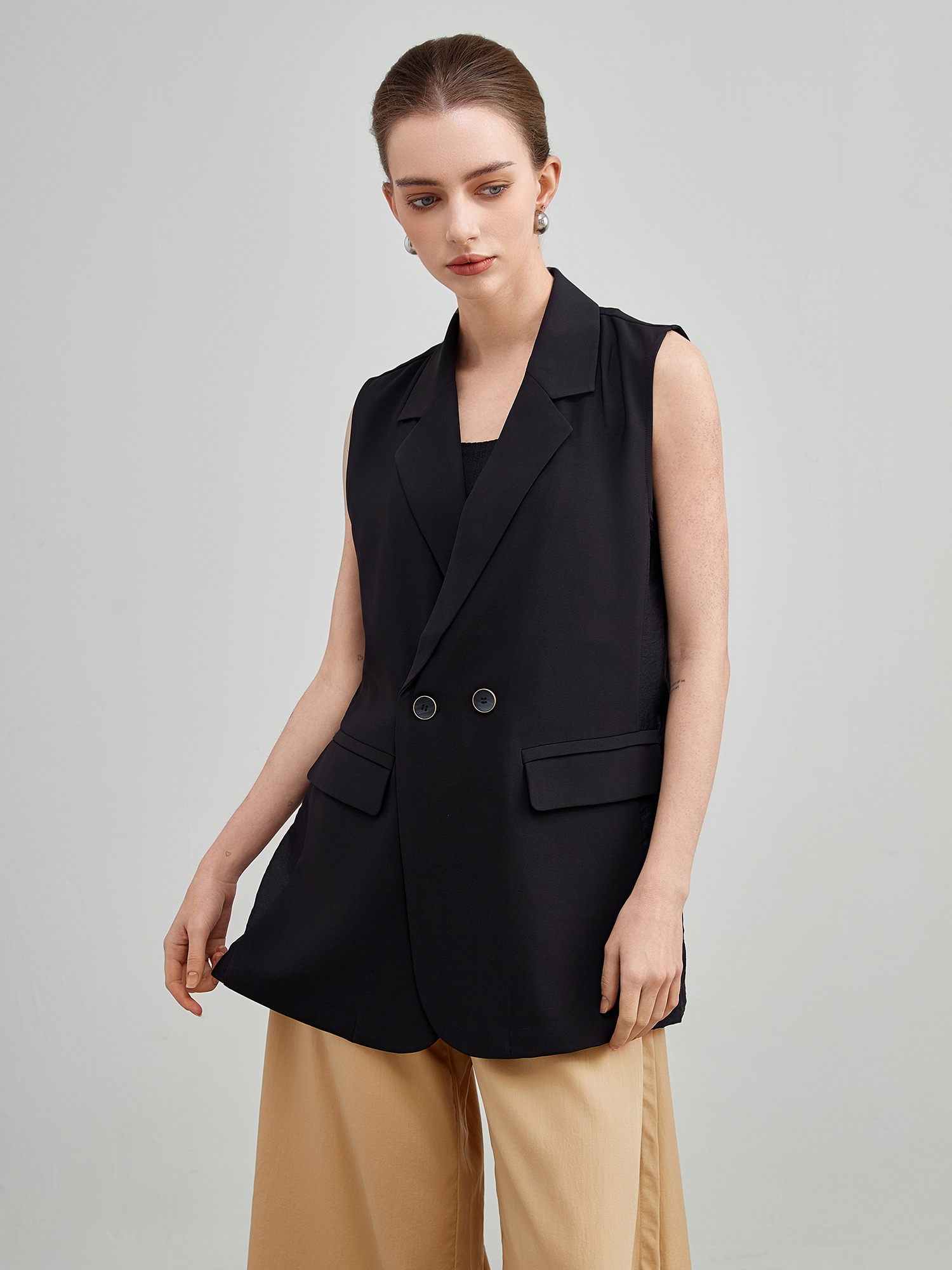 mi-tu 西裝背心外套