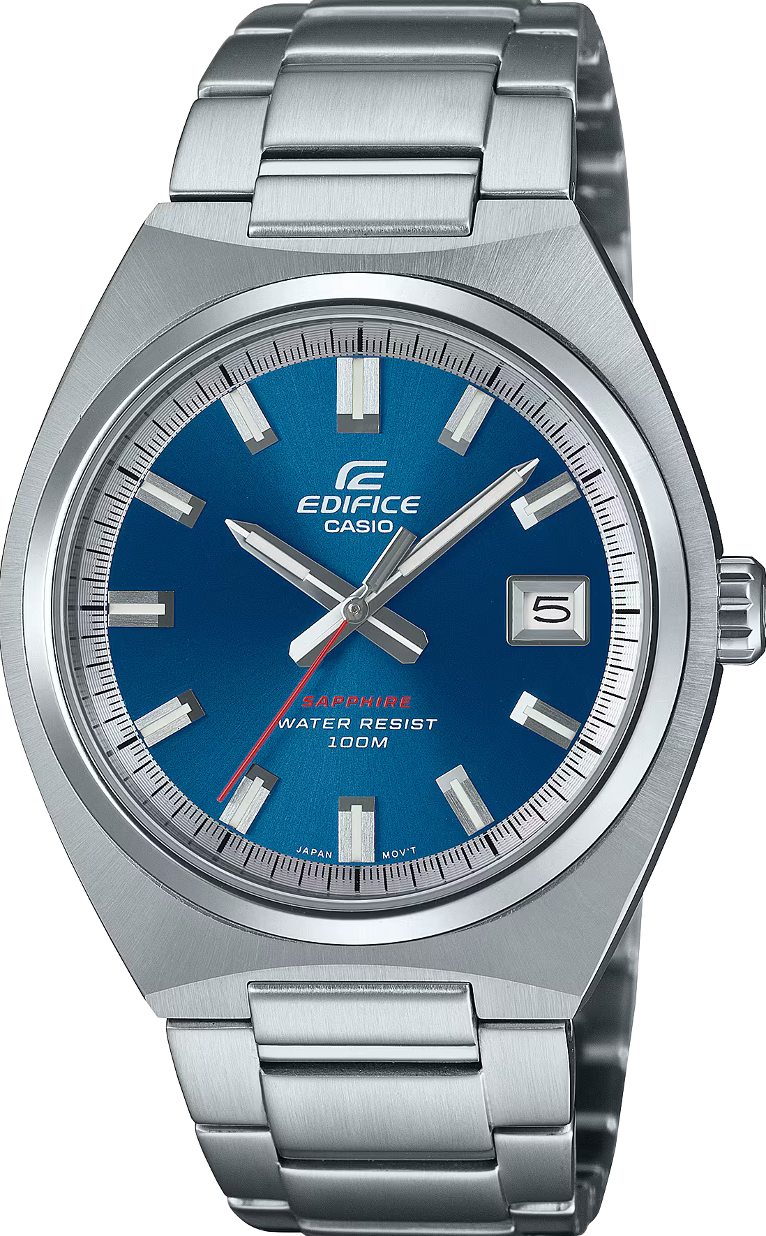 萬年鐘錶 - CASIO 卡西歐 EDIFICE 系列   藍寶石賽車運動錶 EFB-109D-2A 錶徑 : 38.5MM