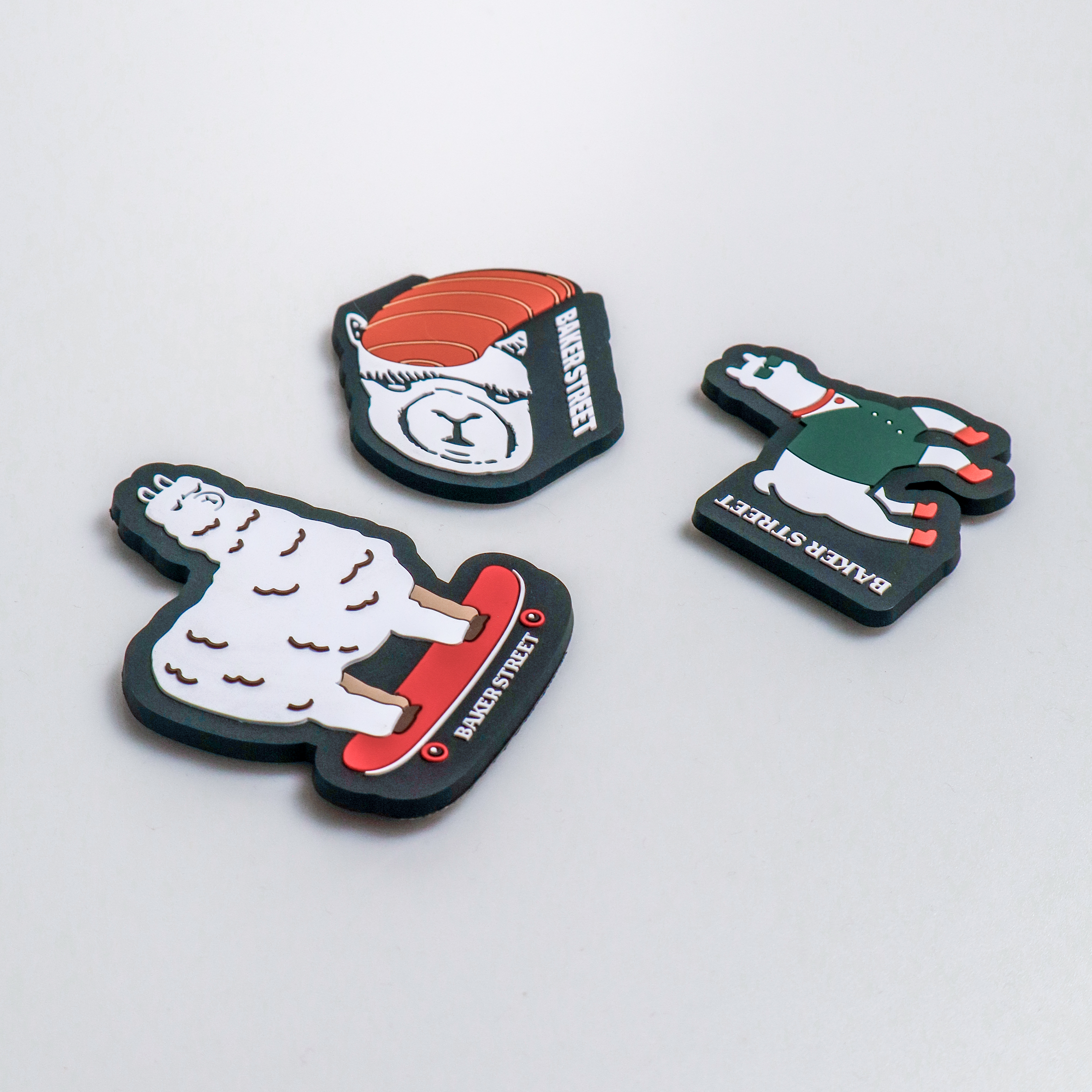 羊駝壽司立體軟磁鐵