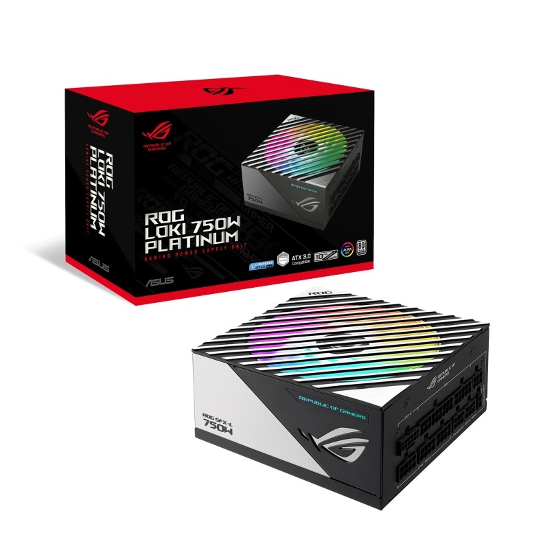 米特3C數位–ASUS 華碩 ROG LOKI SFX-L 750W/850W/1000W 白金牌 ATX3.1電源供應器