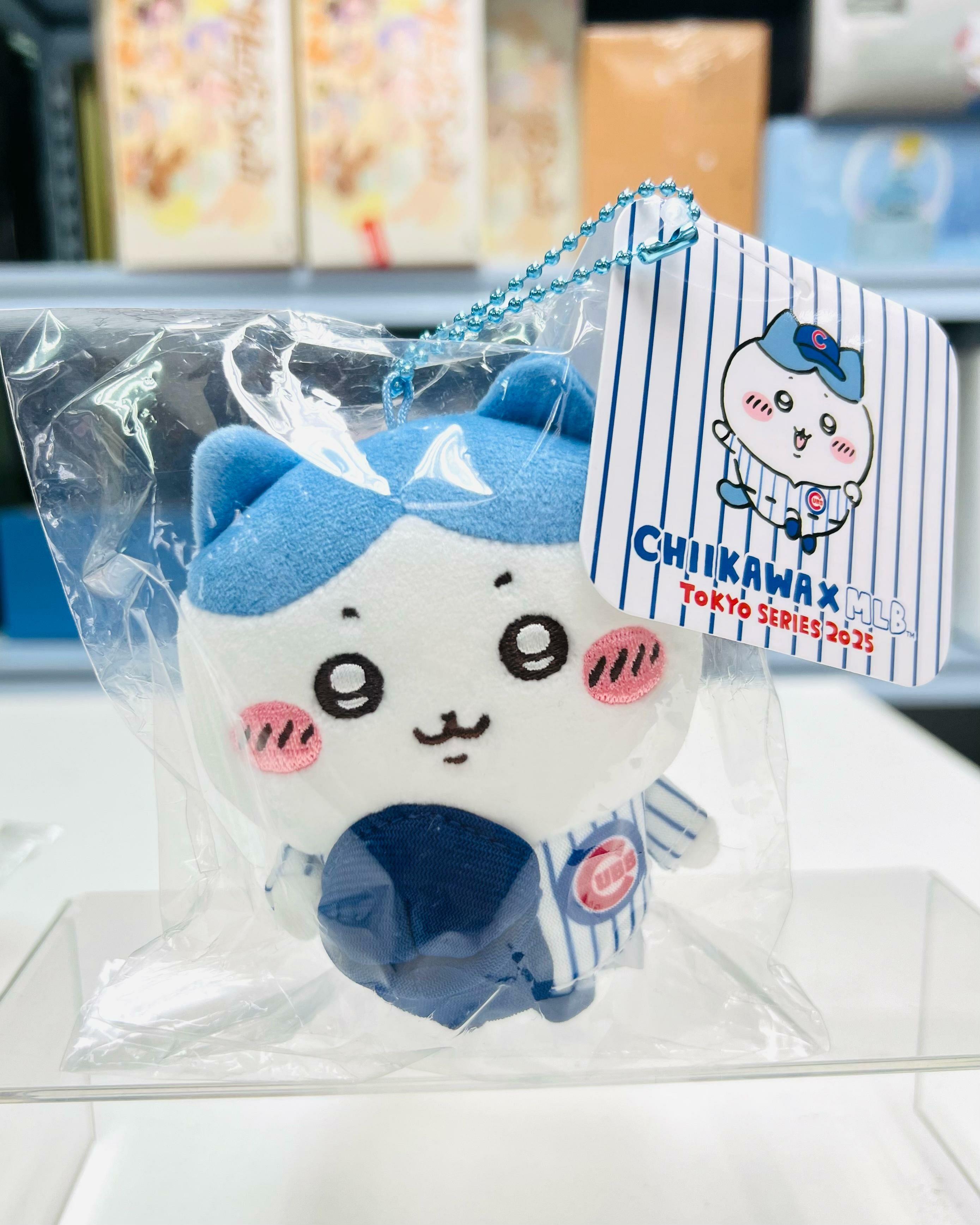 Chiikawa x MLB TOKYO SERIES Mascot (Cubs)-Hachiware