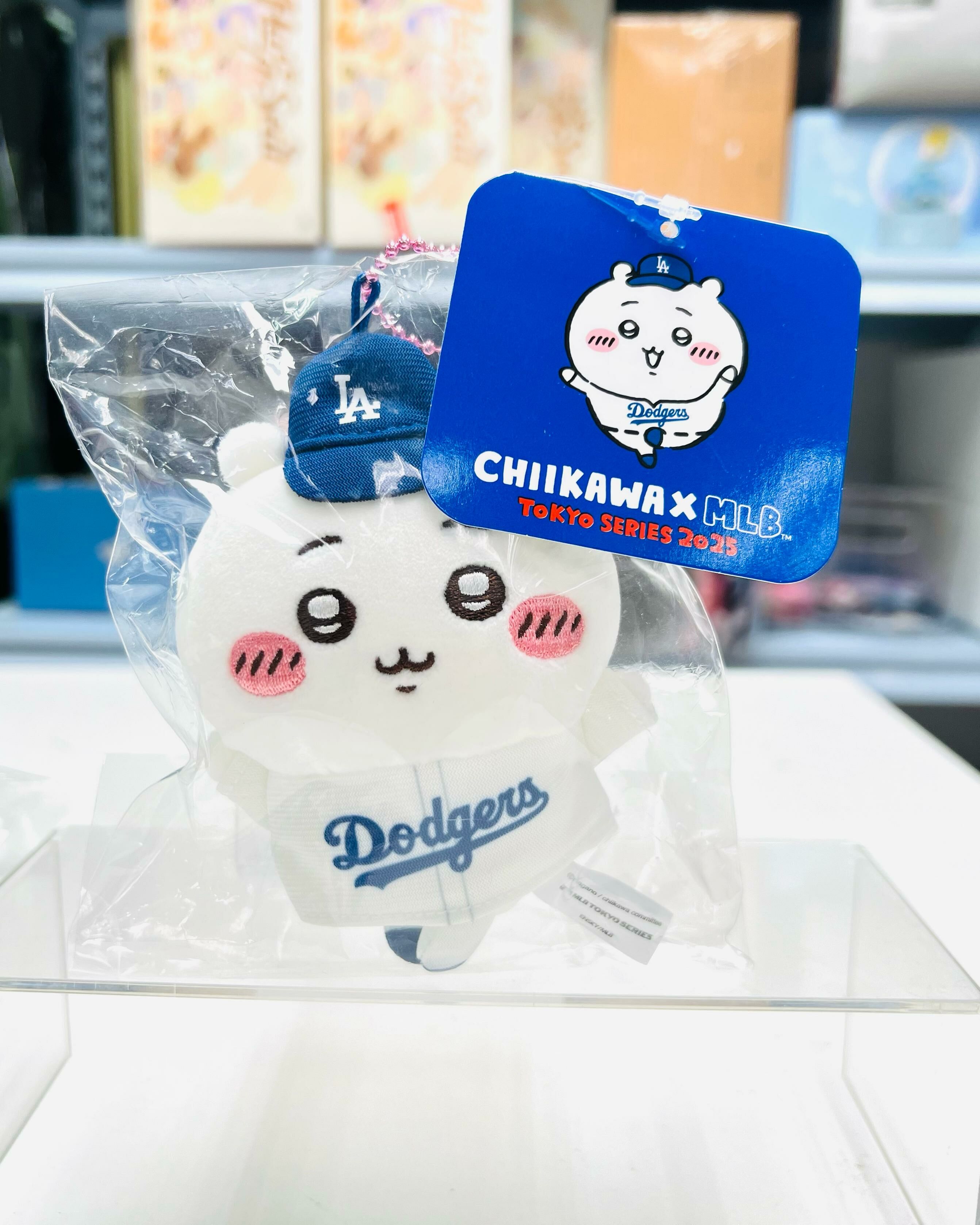 Chiikawa x MLB TOKYO SERIES Mascot (Dodgers)-Chiikawa