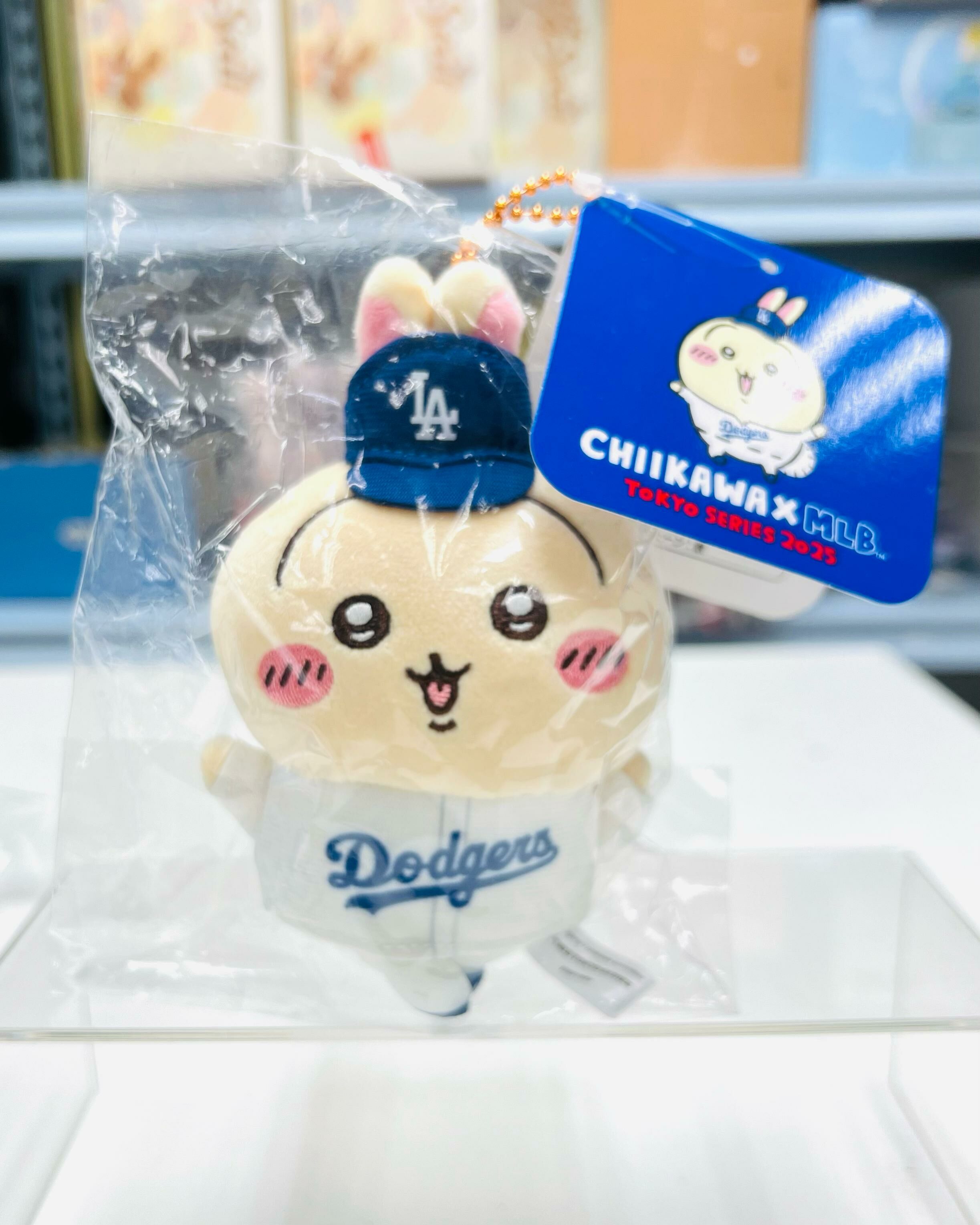 Chiikawa x MLB TOKYO SERIES Mascot (Dodgers)-Usagi