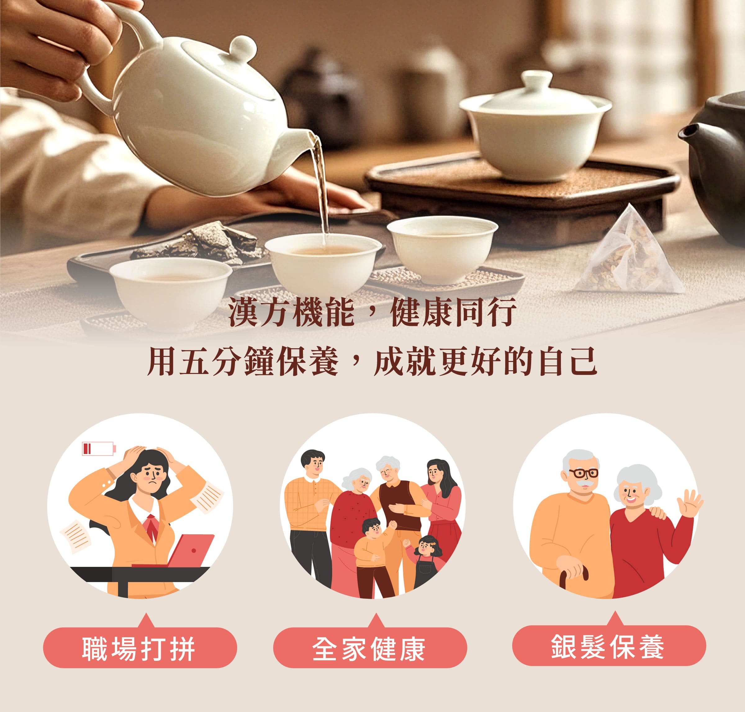 登義養眠茶適用對象